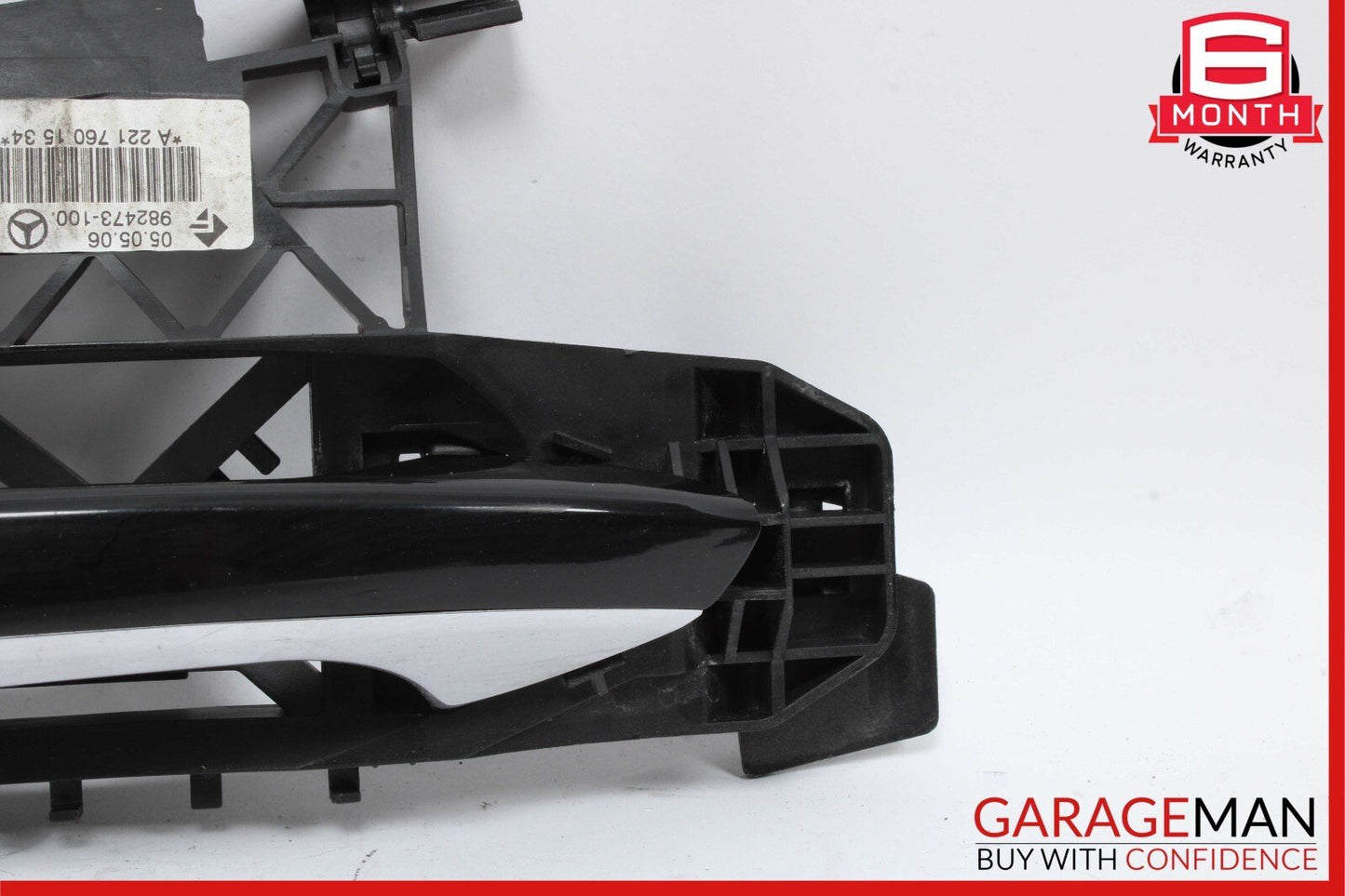 07-13 Mercedes W221 S550 S63 AMG Rear Left Side Exterior Door Handle Black
