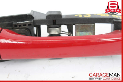 05-11 Mercedes R171 SLK350 Front Left Driver Side Exterior Door Handle Red OEM