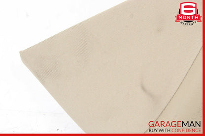 12-14 Mercedes W204 C250 Coupe Rear Right Seat Bolster Cushion Pad Cover Beige