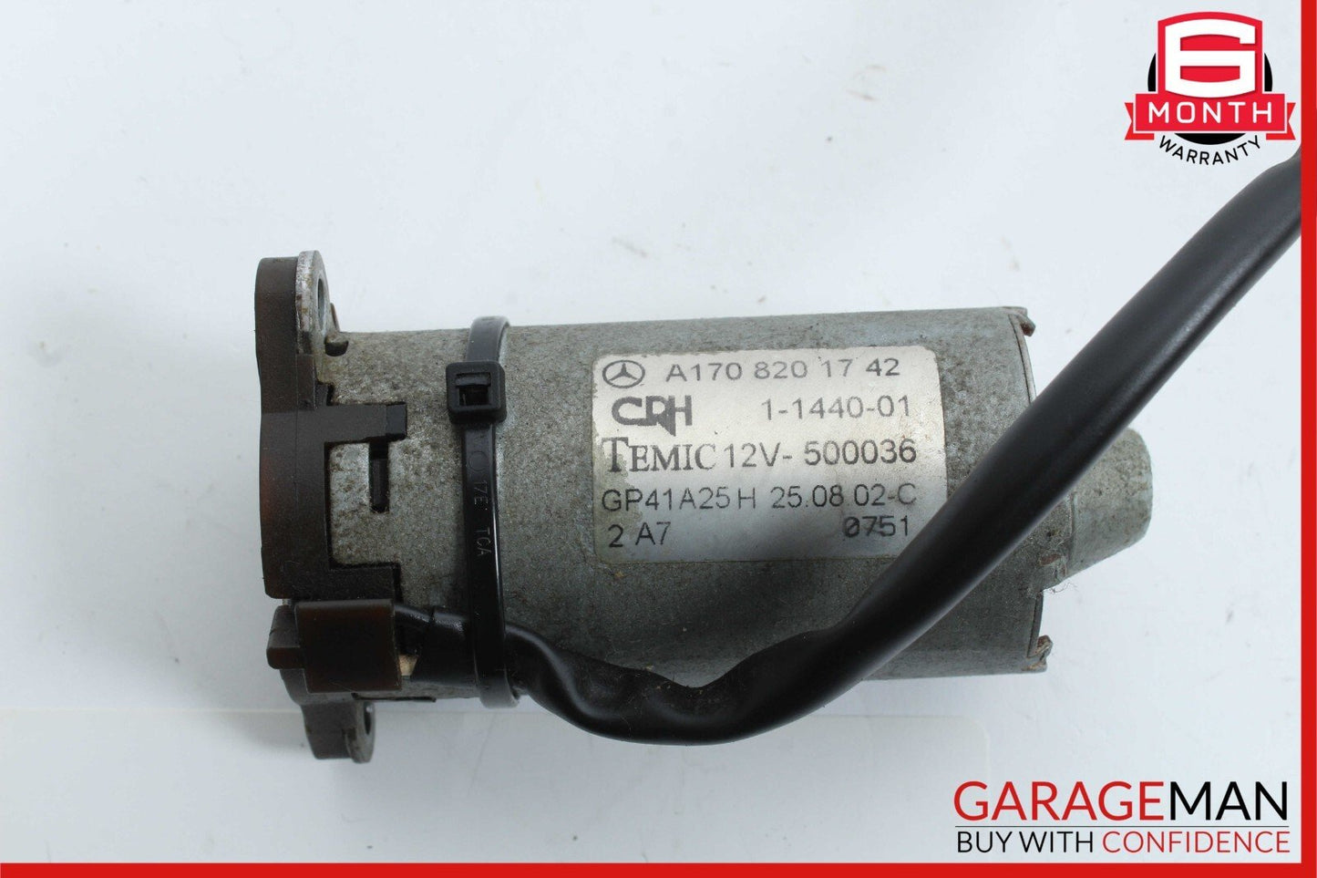 97-04 Mercedes R170 SLK230 Front Left Side Seat Frame Track Rail Motor Unit