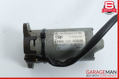 97-04 Mercedes R170 SLK230 Front Left Side Seat Frame Track Rail Motor Unit