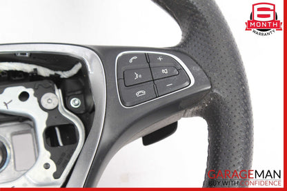 14-20 Mercedes W117 CLA250 GLA250 Steering Wheel w/ Paddle Shifters Assy
