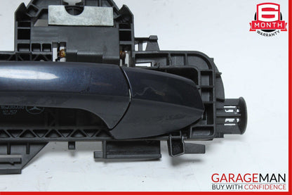 08-14 Mercedes W204 C250 C300 C350 Right Side Exterior Door Handle Blue OEM