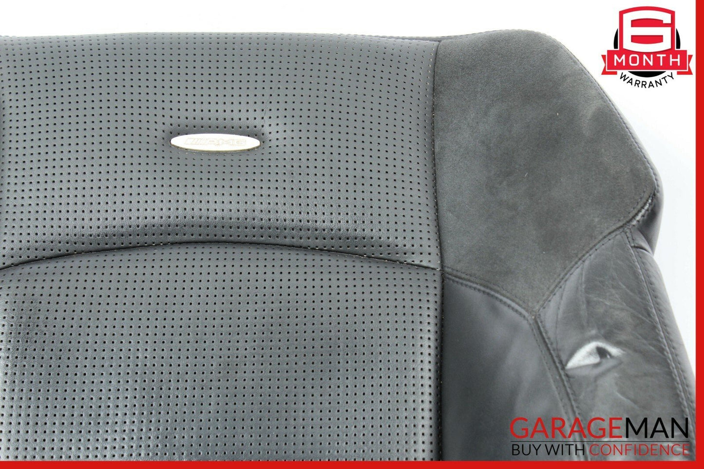 06-11 Mercedes W219 CLS63 AMG Front  Left Top Upper Seat Cushion Black OEM