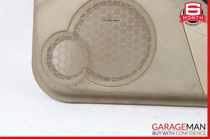 05-11 Mercedes R171 SLK350 Front Right Side Interior Door Panel Trim Assy Beige