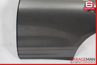 11-17 Porsche Cayenne 958 Rear Left Side Exterior Door Shell Panel Meteor Grey