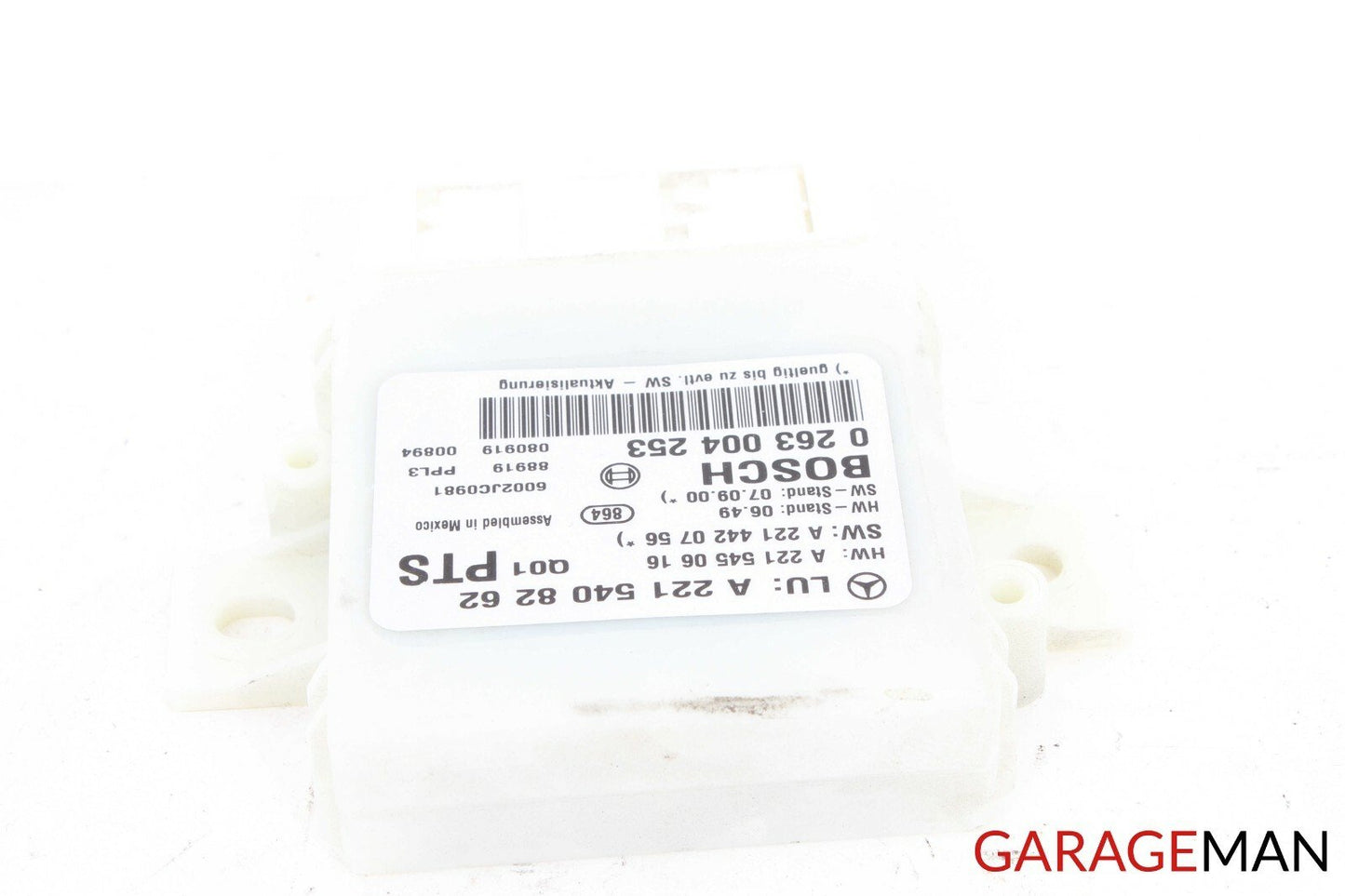 07-13 Mercedes W221 S550 S63 AMG Park Assist Parktronic Control Module Unit OEM