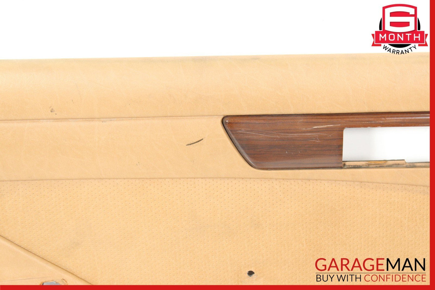 86-91 Mercedes W126 420SEL Rear Left Side Interior Door Trim Panel Cover OEM