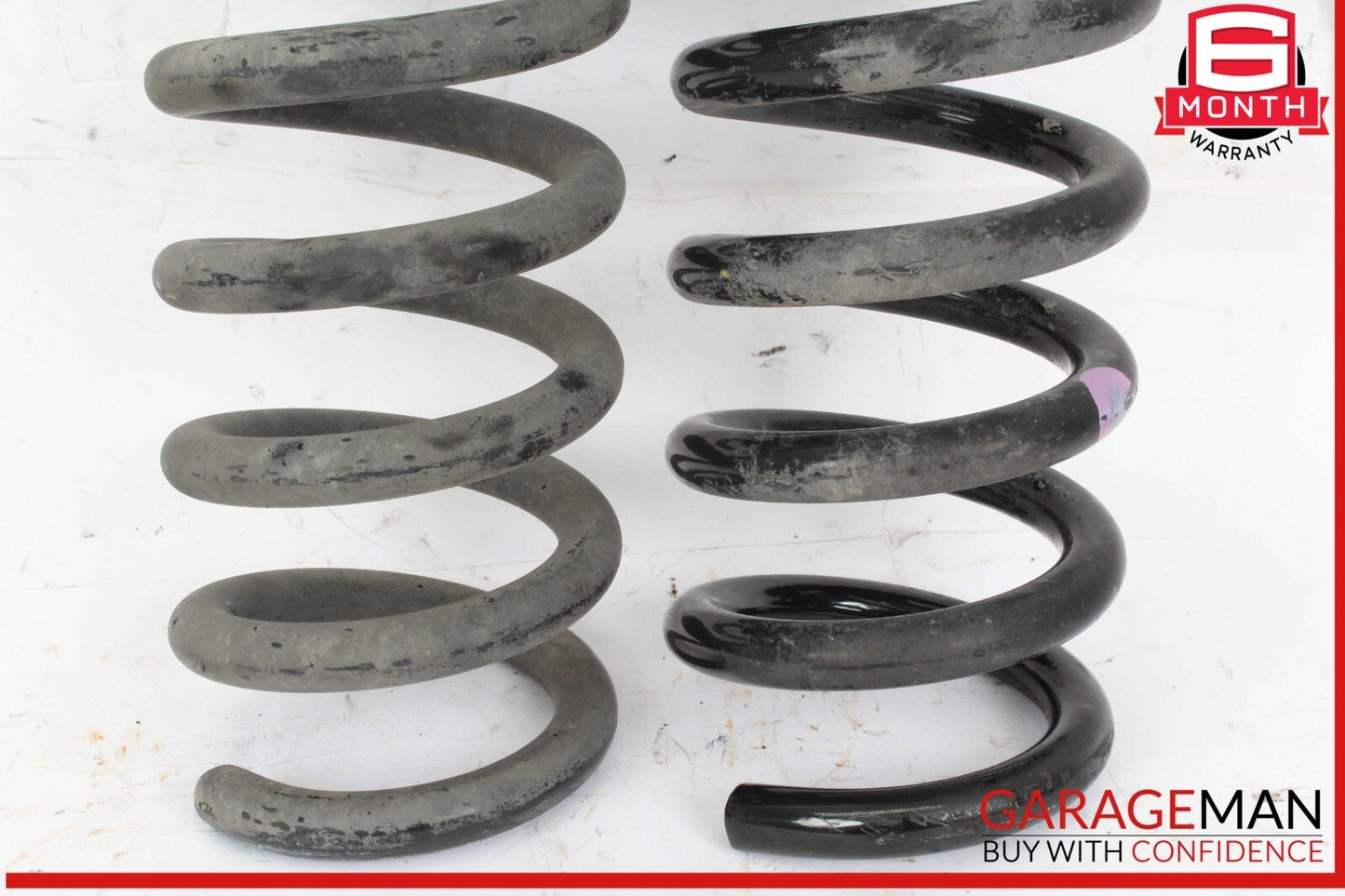 08-14 Mercedes W204 C300 Rear Right and Left Suspension Coil Spring Set OEM
