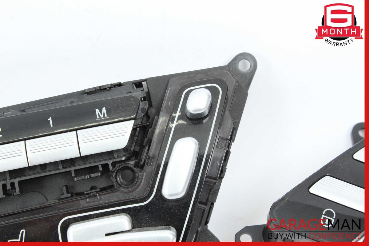 07-14 Mercedes W221 S550 Front Right Seat Adjust Control Memory Switch Set OEM