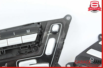 07-14 Mercedes W221 S550 Front Right Seat Adjust Control Memory Switch Set OEM
