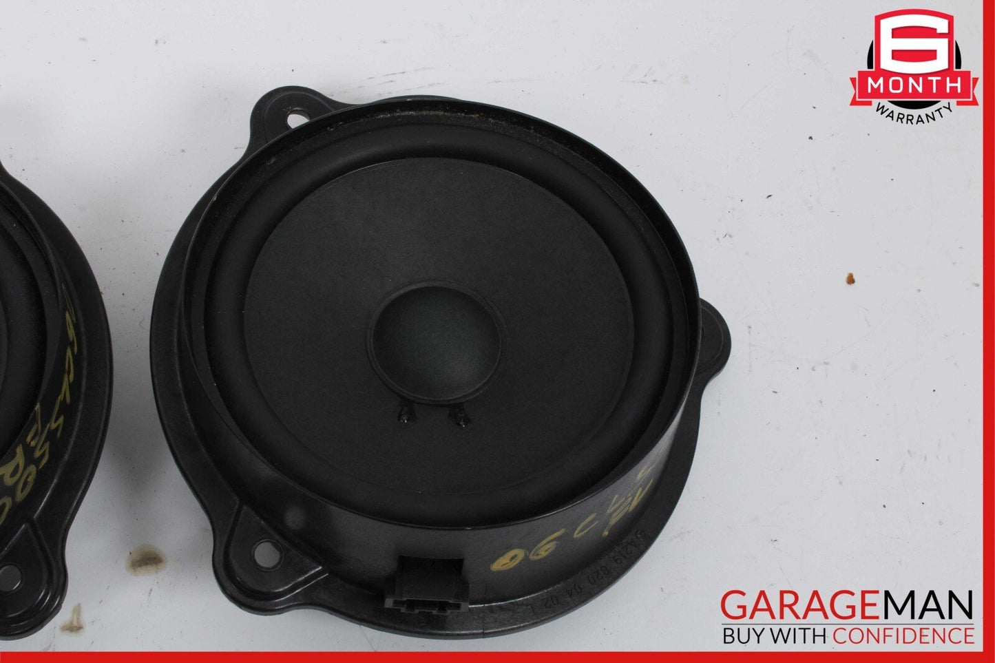 06-11 Mercedes W219 CLS500 Right & Left Side Door Sound Audio Speakers Set of 2