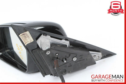 12-14 Mercedes W204 C250 C300 Front Left Side Mirror Rear View Door Black OEM