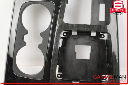 17-19 Audi Q7 Front Center Console Trim Cover Panel 4M1864241AF OEM