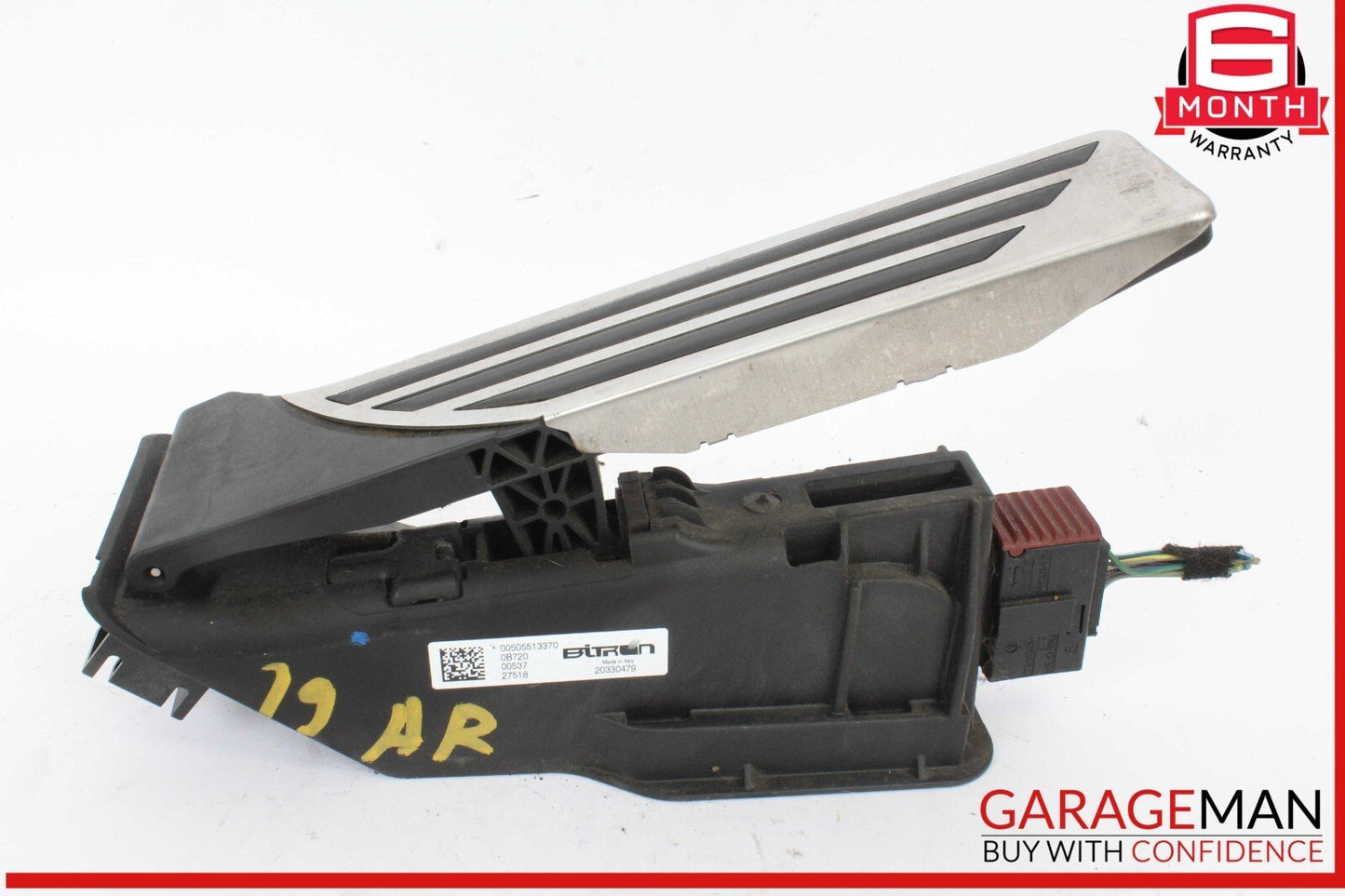 17-22 Alfa Romeo Giulia Accelerator Gas Throttle Pedal Assy OEM