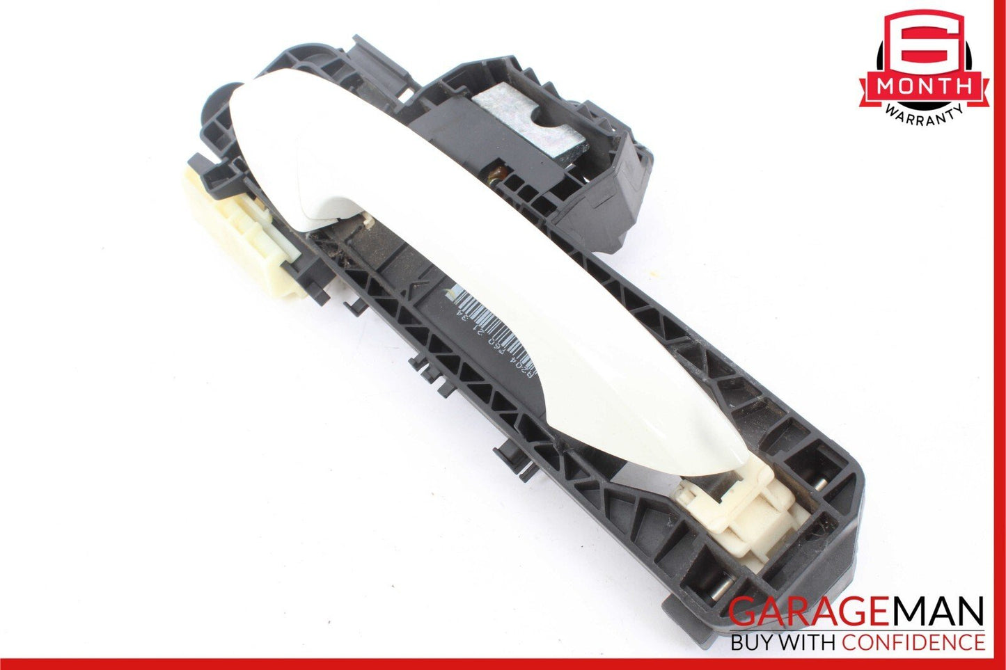 10-13 Mercedes W212 E350 E550 Rear Left Exterior Door Handle Assembly White OEM