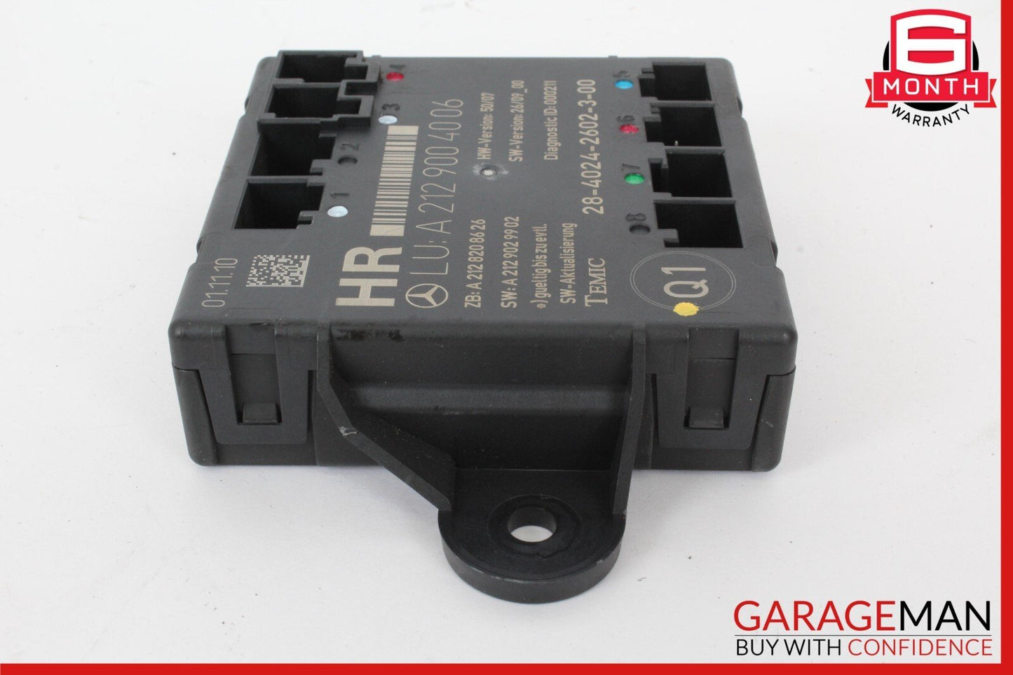 08-18 Mercedes W204 C300 4MATIC Rear Right Side Door Control Module OEM