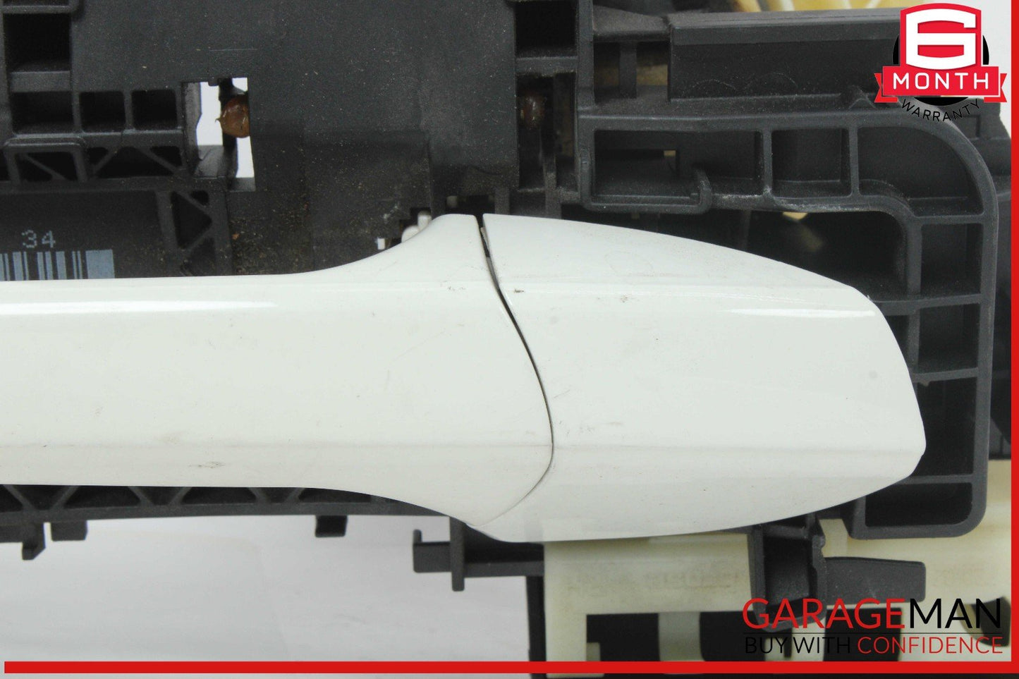 10-13 Mercedes W212 E350 Rear Right Door Handle White OEM
