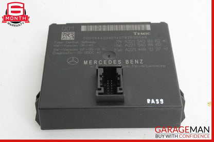 07-09 Mercedes W221 S550 CL550 Central Gateway Control Module 2215408362 OEM