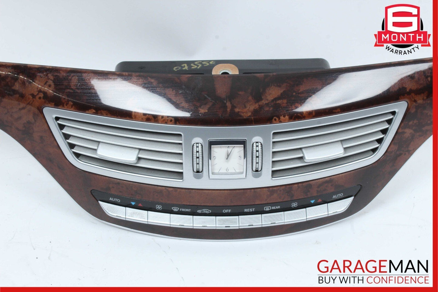 07-14 Mercedes W221 S550 Center Dash Heater Switch Control Panel Assembly OEM