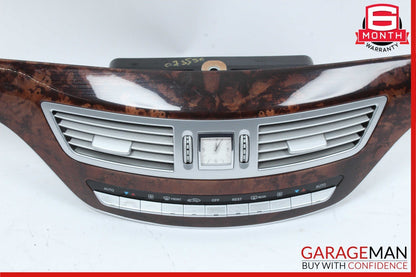 07-14 Mercedes W221 S550 Center Dash Heater Switch Control Panel Assembly OEM