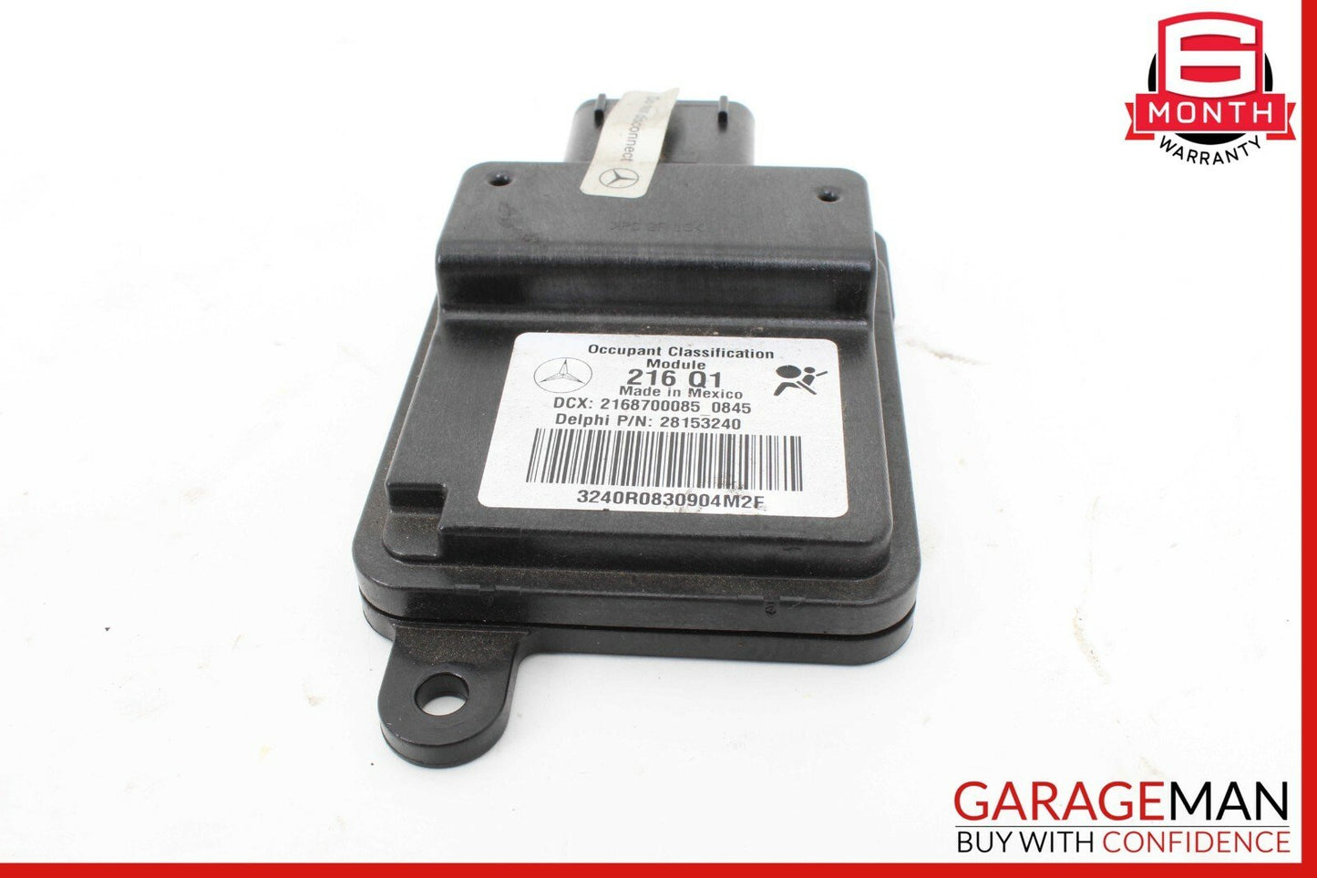 07-10 Mercedes W216 CL550 CL600 Seat Occupancy Module Right Passenger 2168700085