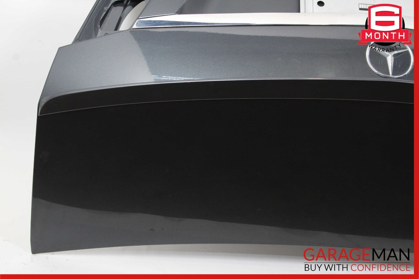 10-16 Mercedes W212 E350 Sedan Rear Trunk Lid Deck Shell Panel Tenorite Gray OEM