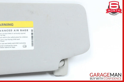 08-14 Mercedes W204 C300 Front Right Sun Visor Sunvisor Shade Grey OEM
