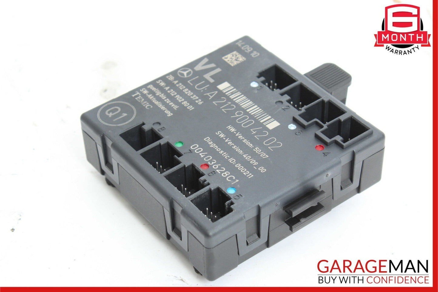 08-18 Mercedes E350 E400 C250 SLK350 Front Left Side Door Control Module OEM