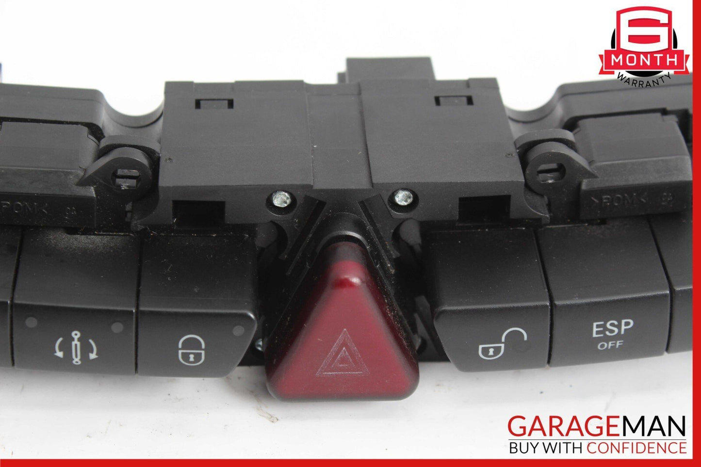 03-06 Mercedes W220 S430 S500 Dash Dashboard Center Switch ESP Hazard Door Lock