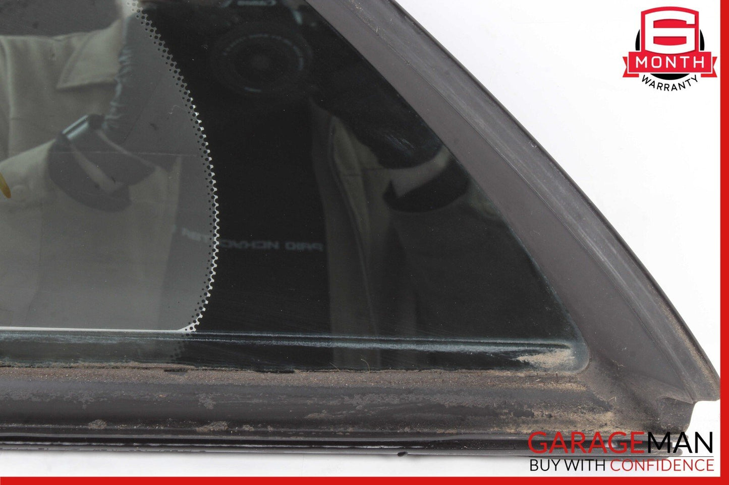 07-13 Mercedes W221 S400 S63 AMG Quarter Window Glass Rear Left Driver Side OEM