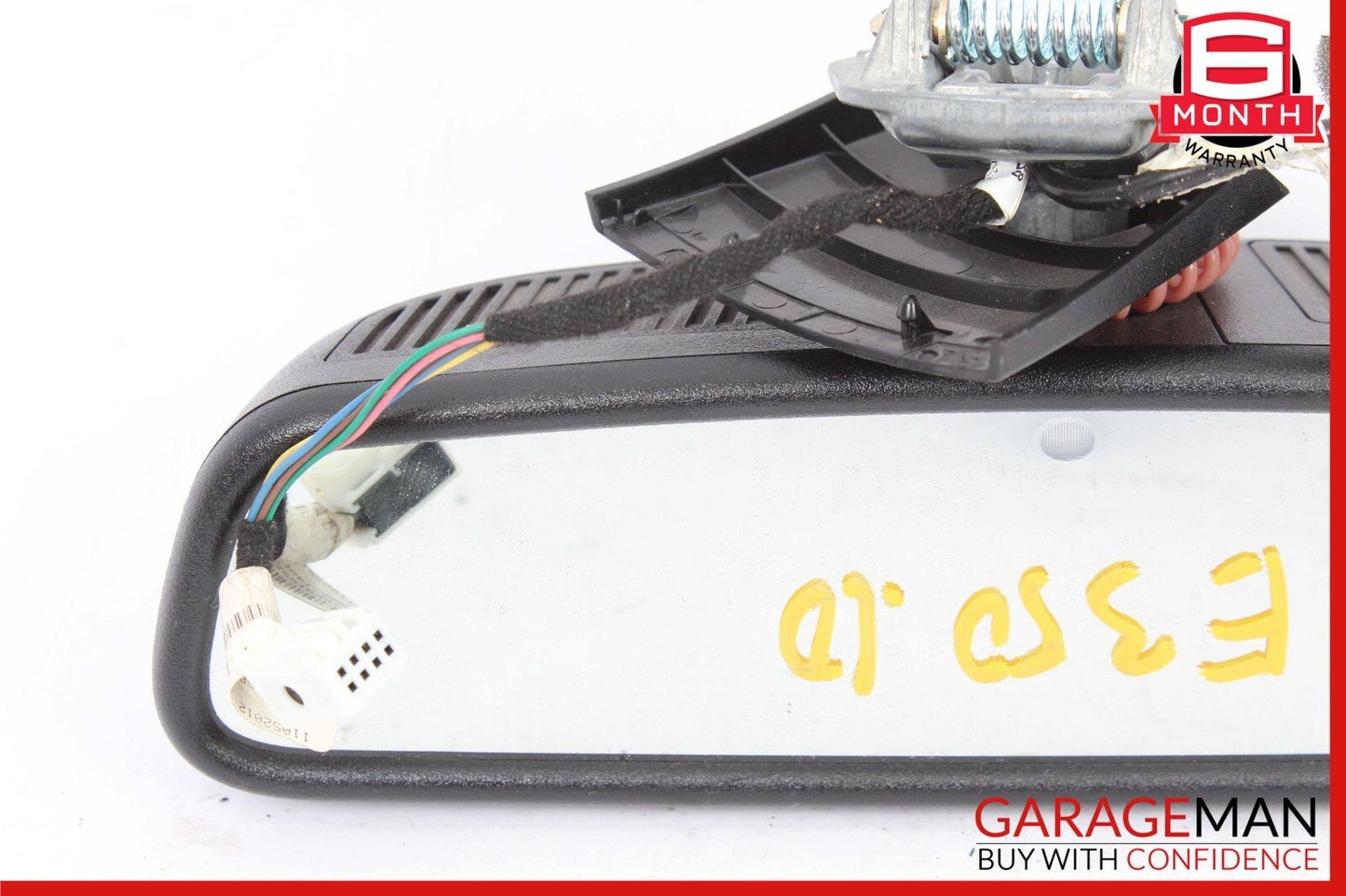 10-16 Mercedes W212 E350 E400 Front Interior Top Upper Rear View Mirror Black
