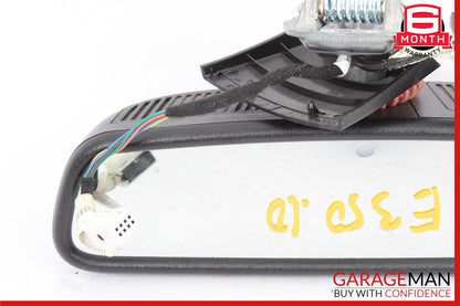 10-16 Mercedes W212 E350 E400 Front Interior Top Upper Rear View Mirror Black