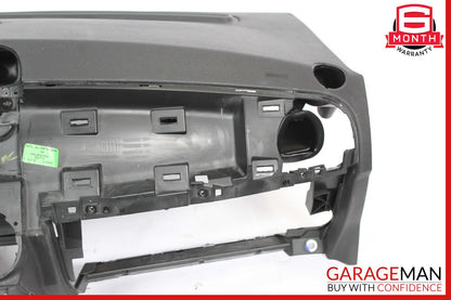 12-15 Fiat 500 Front Dash Dashboard Instrument Panel Cover Trim Assembly Black