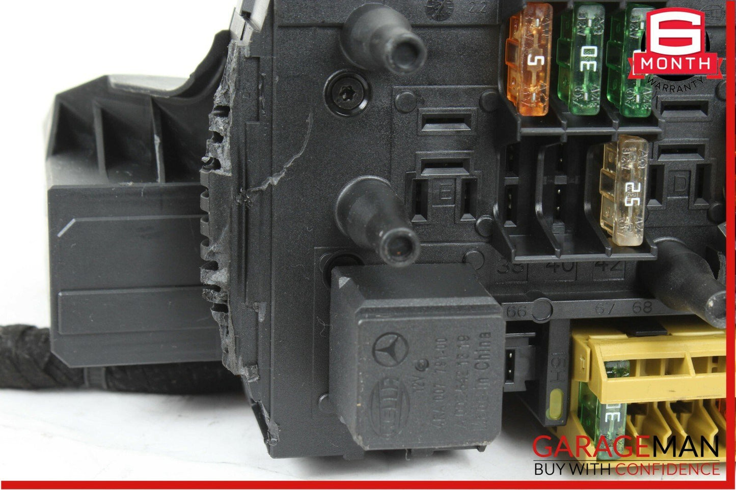 12-14 Mercedes W204 C250 C350 Rear SAM Fuse Box Relay Module Assembly OEM