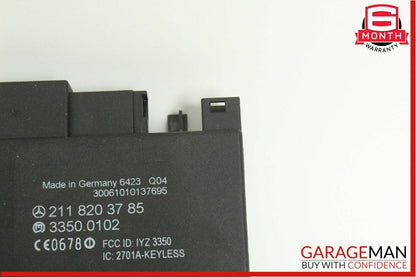 03-09 Mercedes W211 E500 E63 AMG CLS500 Rear Door Keyless Go Control Module OEM