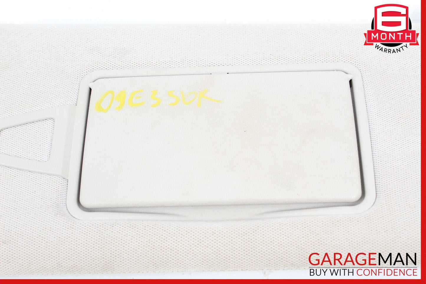 07-09 Mercedes W211 E350 E550 Sun Visor Shade Cover Sunvisor Right Side OEM