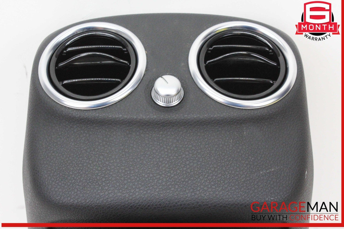 15-20 Mercedes W205 C300 C350e Rear Center Console A/C Air Vent Assy Black OEM