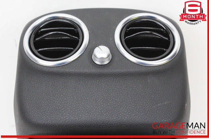15-20 Mercedes W205 C300 C350e Rear Center Console A/C Air Vent Assy Black OEM