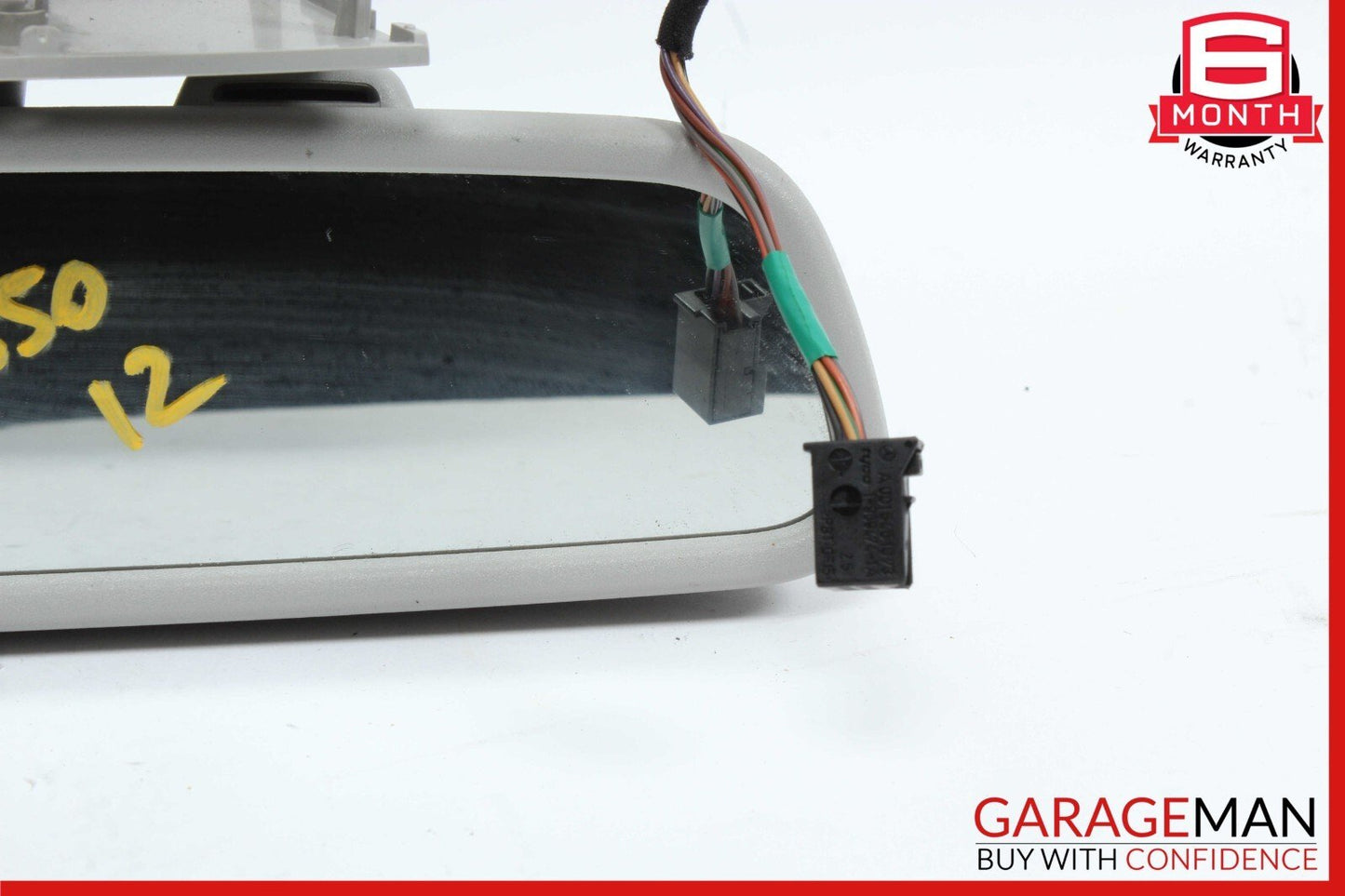 10-14 Mercedes W216 CL550 S550 S500 S63 AMG Front Interior Rear View Mirror Gray