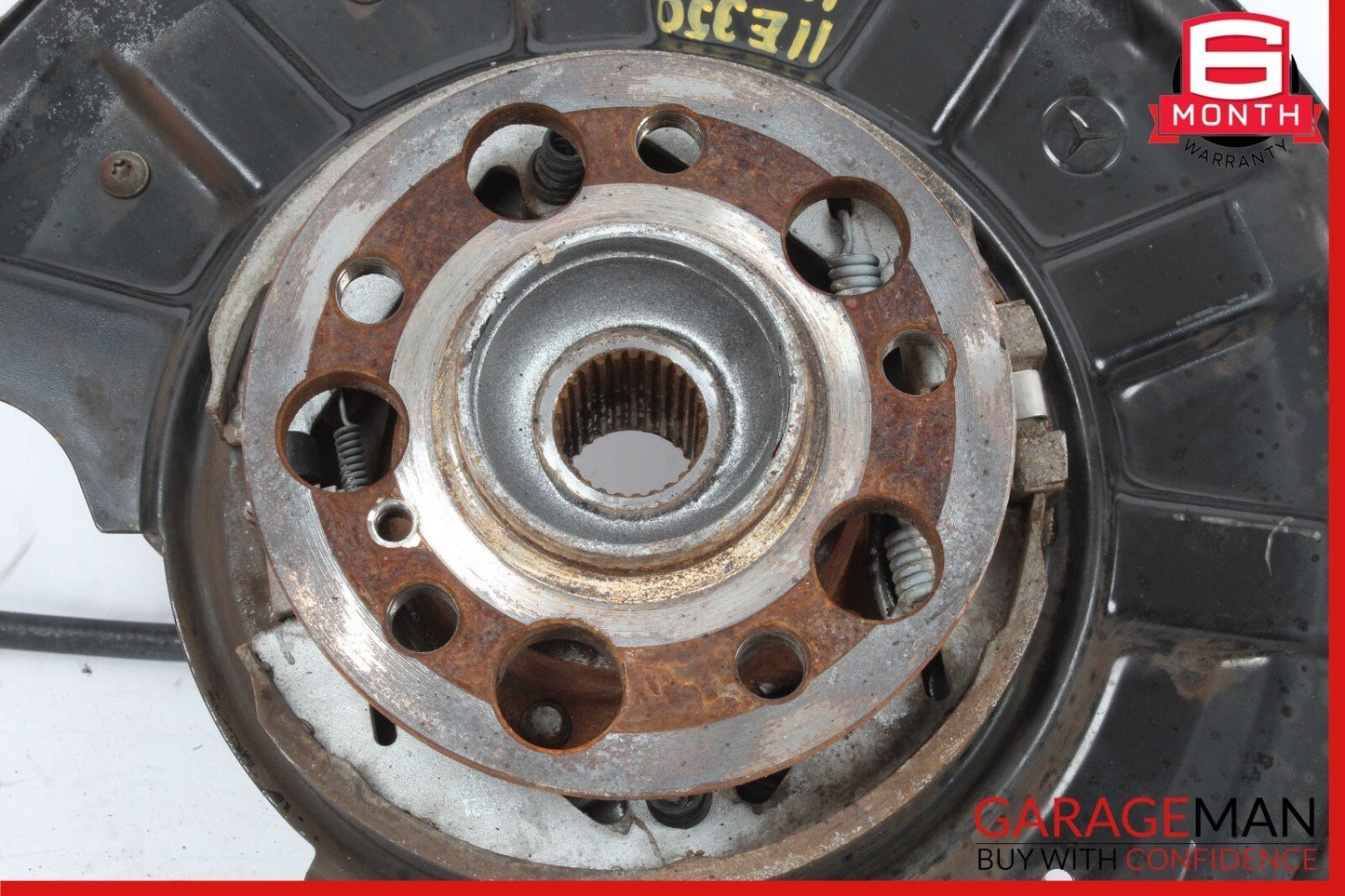 08-18 Mercedes W212 E350 Rear Right Side Spindle Knuckle Hub Bearing OEM