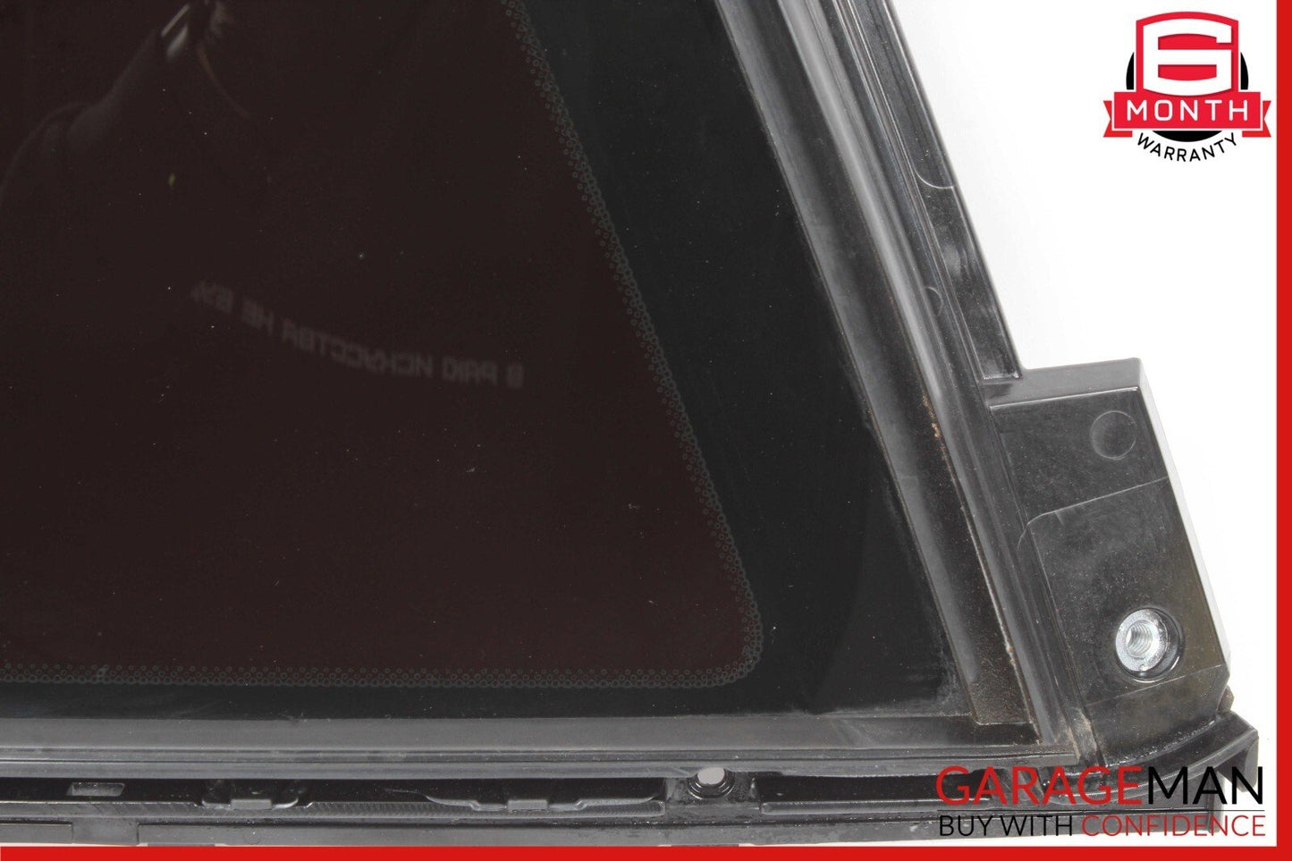 18-23 KIA STINGER LEFT DRIVER REAR DOOR REAR CORNER FIXED WINDOW GLASS OEM