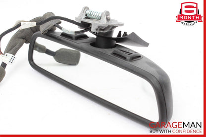 10-16 Mercedes W204 C250 E400 Interior Upper Rear View Mirror Black 2048104217
