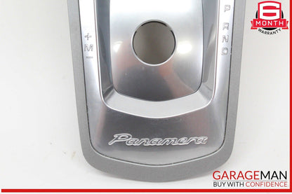 10-16 Porsche Panamera 970 E-Hybrid Center Console Shifter Trim Bezel OEM