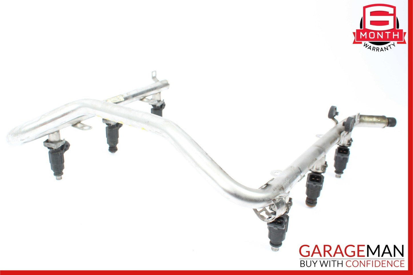 98-00 Mercedes ML320 E320 CLK320 Fuel Injector Injection Rail w/ Fuel Injectors