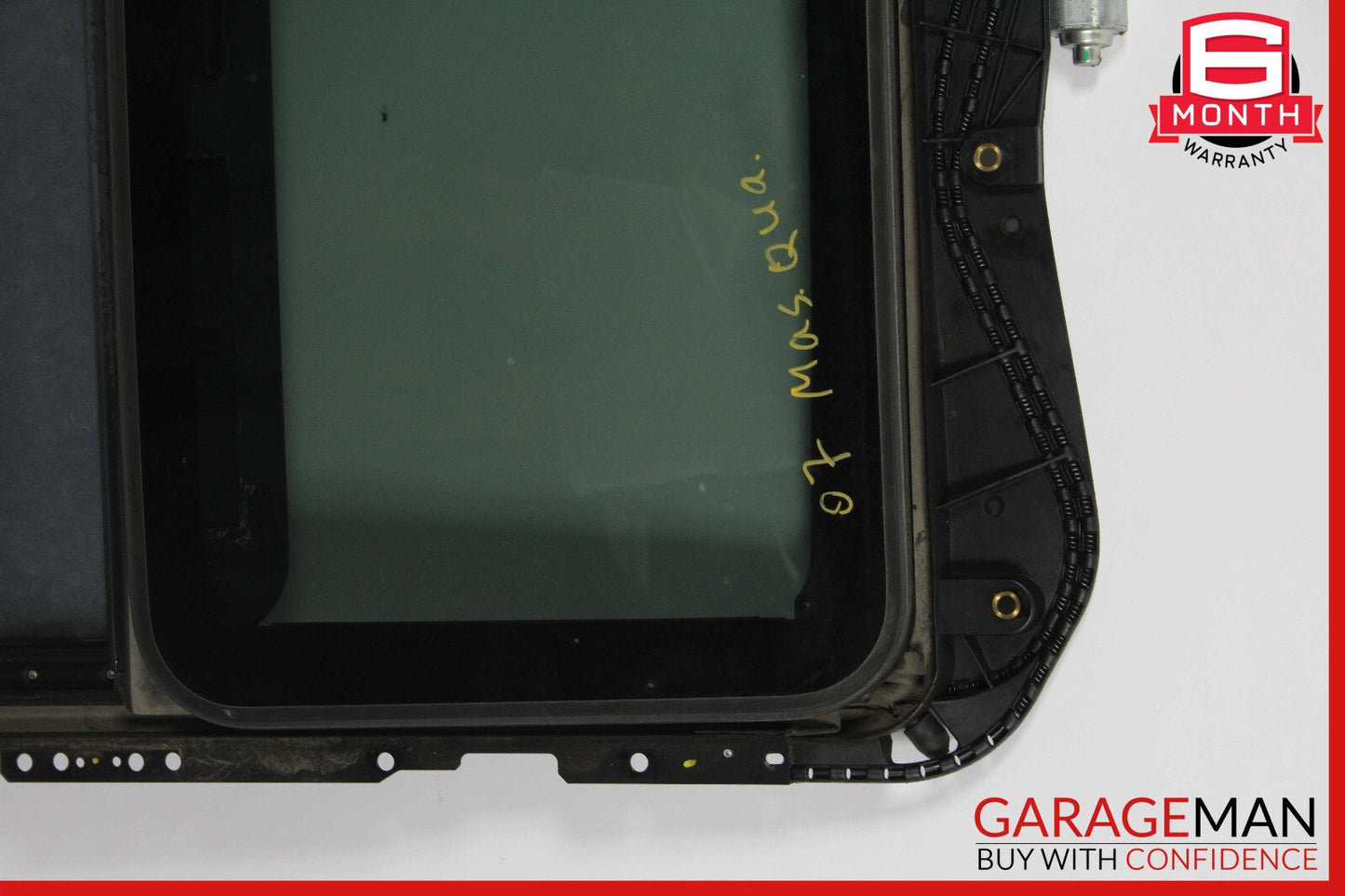 03-13 Maserati Quattroporte M139 Sunroof Guide Rail Frame Glass Track w/ Shade