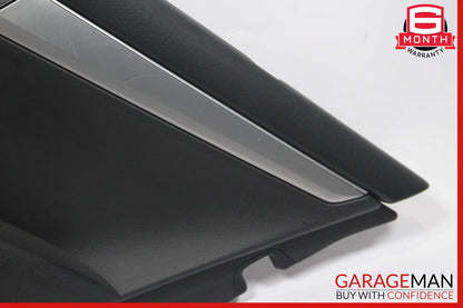08-14 Mercedes W204 C300 C250 C350 Rear Right Interior Door Panel Black OEM