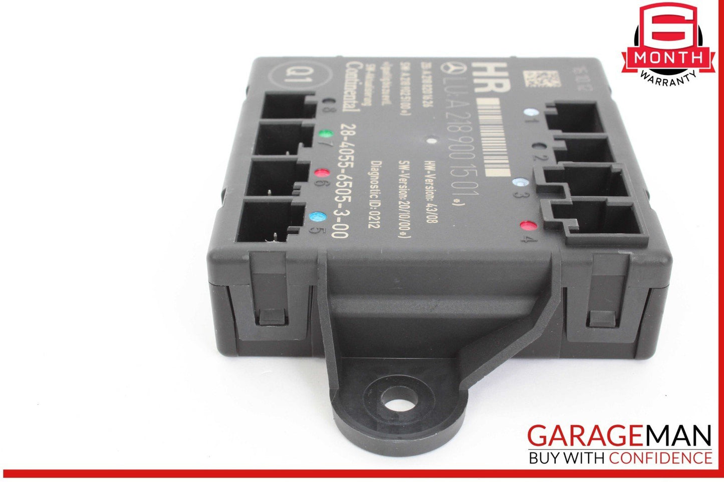 08-18 Mercedes W204 C250 C300 Rear Right Side Door Control Module Unit OEM