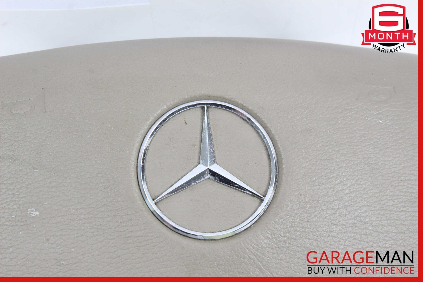 03-12 Mercedes W209 CLK320 E350 SL500 Steering Wheel Airbag Air Bag Beige