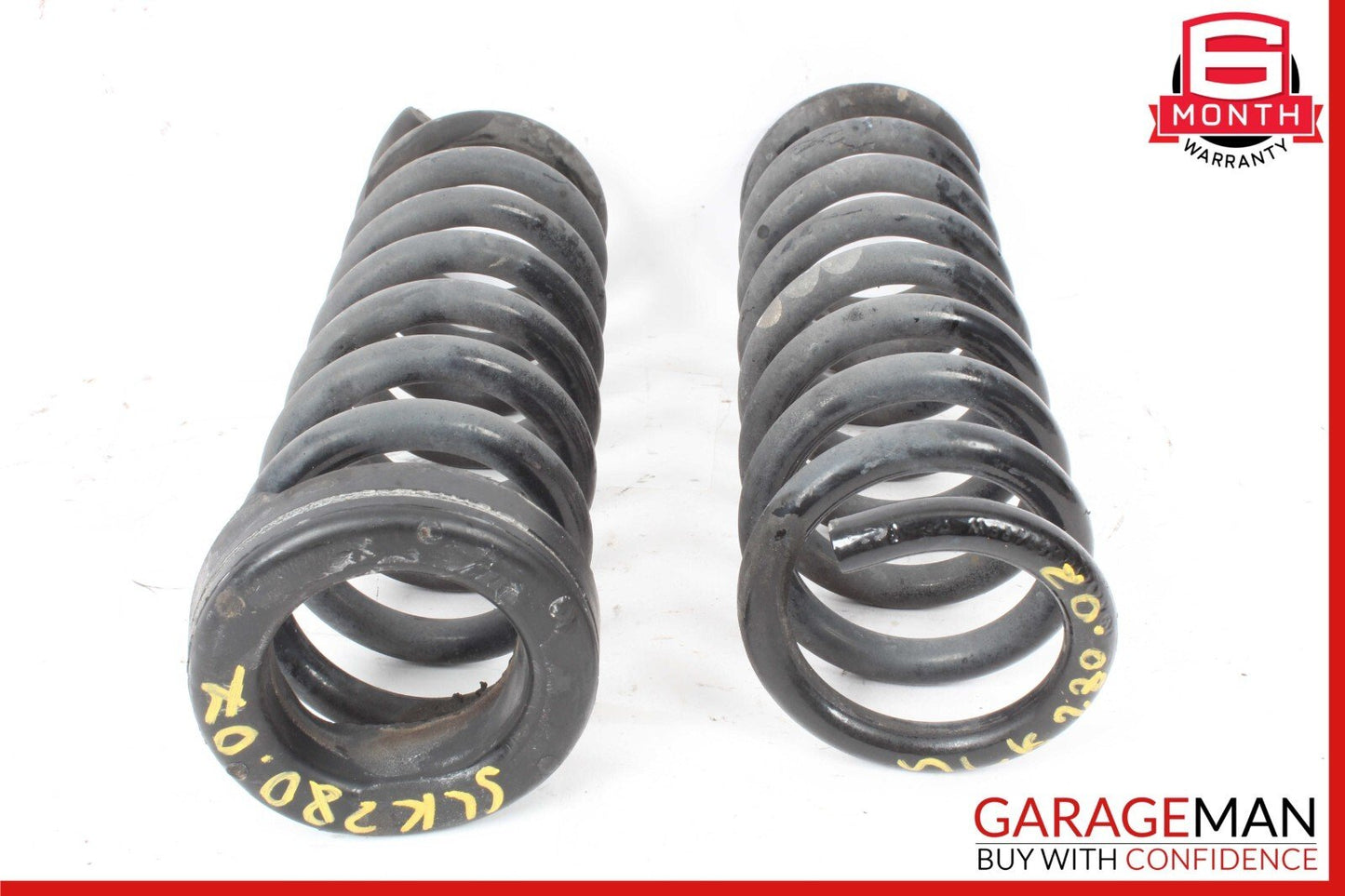 05-11 Mercedes R171 SLK280 Rear Right & Left Side Shock Absorber Coil Spring Set